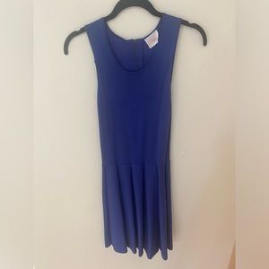 Blue cocktail dress. Size small. Used- good condition.